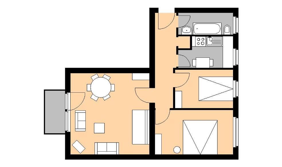 M M Central Vintage Family, Handwerker Und Monteure Apartments Berlin Rom bilde